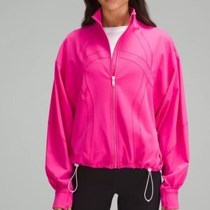 Lululemon define relaxed fit jacket (sonic pink)